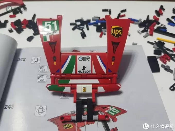 积木们 篇二十二:牛年马犇犇~乐高42125,Ferrari 488 GTE 积木们 篇二十二:牛年马犇犇~乐高42125,Ferrari 488 GTE