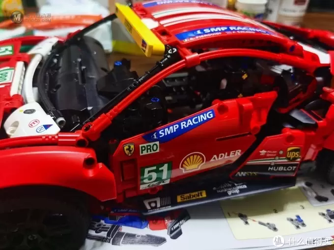 积木们 篇二十二:牛年马犇犇~乐高42125,Ferrari 488 GTE 积木们 篇二十二:牛年马犇犇~乐高42125,Ferrari 488 GTE