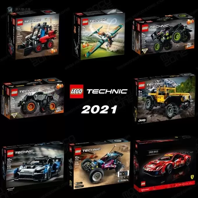 乐高2021年新款科技机械组两款全新大脚车发布! 乐高2021年新款科技机械组两款全新大脚车发布!