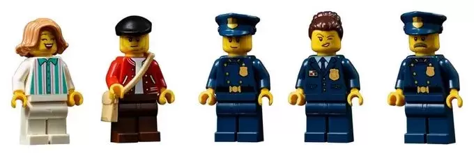 乐高2021年新款街景10278警察局正式发布! 乐高2021年新款街景10278警察局正式发布!