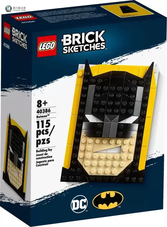 乐高全新系列Brick Sketches 四款套装正式公布 乐高全新系列Brick Sketches 四款套装正式公布