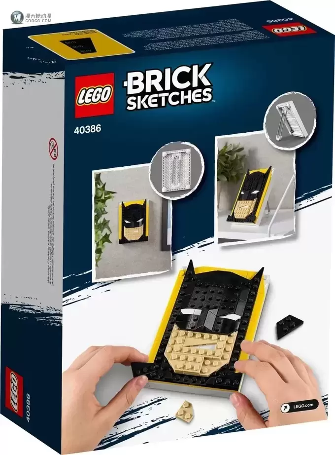 乐高全新系列Brick Sketches 四款套装正式公布 乐高全新系列Brick Sketches 四款套装正式公布