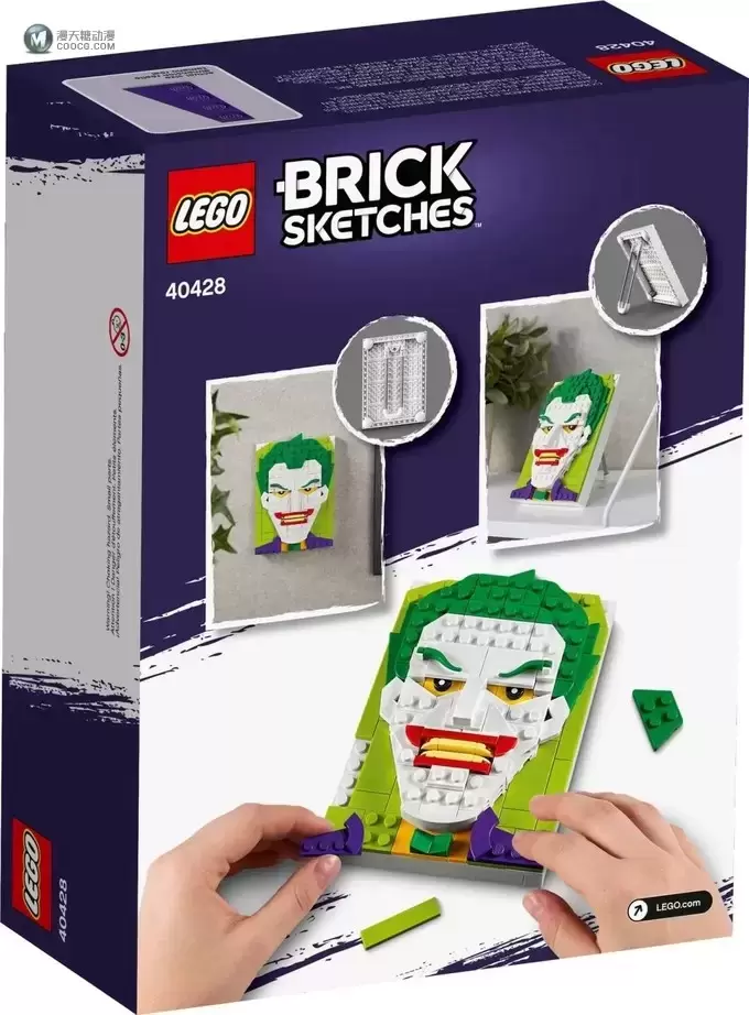 乐高全新系列Brick Sketches 四款套装正式公布 乐高全新系列Brick Sketches 四款套装正式公布