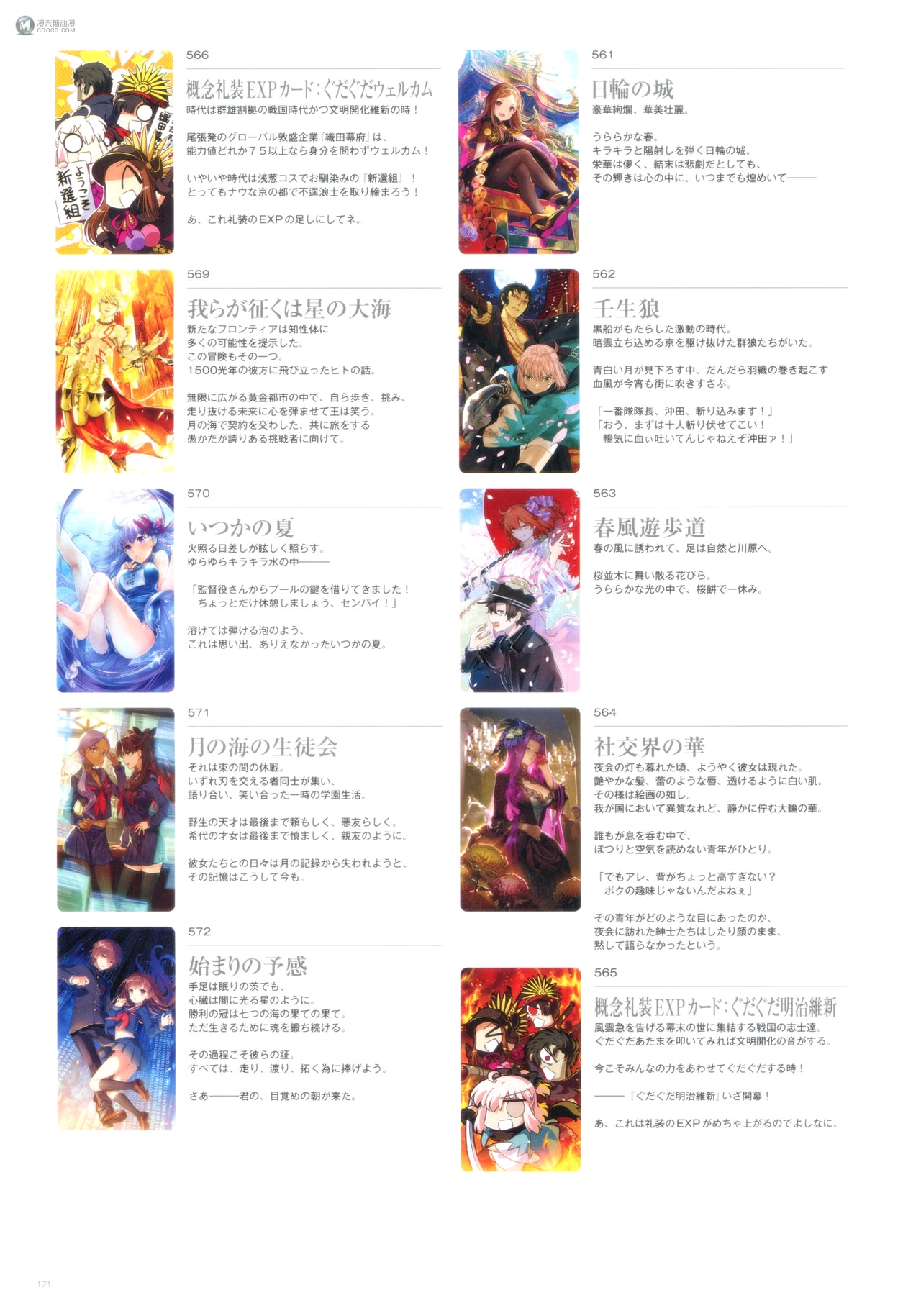 Fate/Grand Order Memories II(下) Fate/Grand Order Memories II(下)
