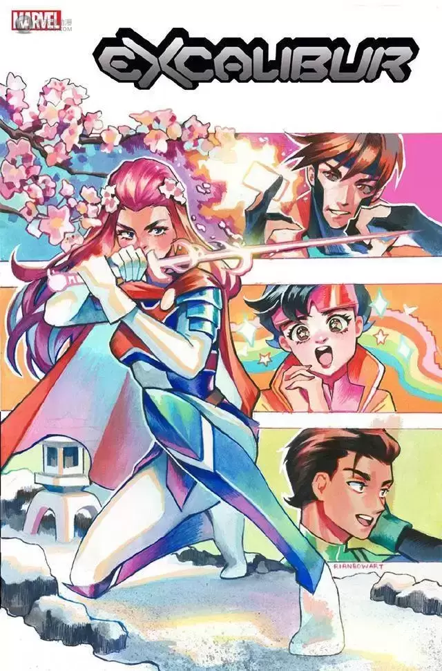 漫威漫画「圣剑」第24期变体封面公开 漫威漫画「圣剑」第24期变体封面公开