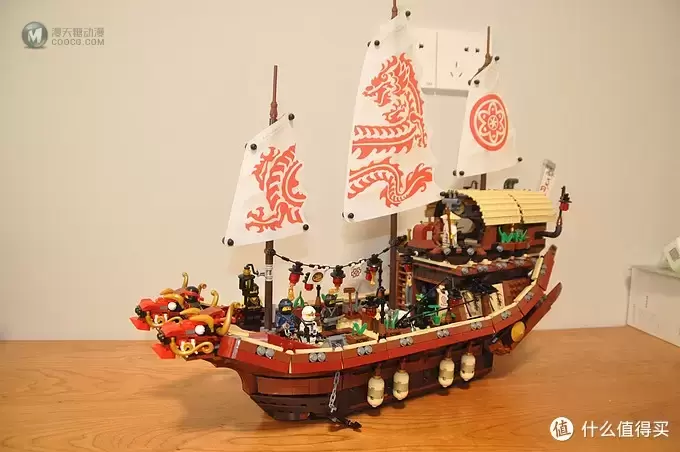 LEGO 乐高 幻影忍者 70618 命运赏赐号 龙船 LEGO 乐高 幻影忍者 70618 命运赏赐号 龙船