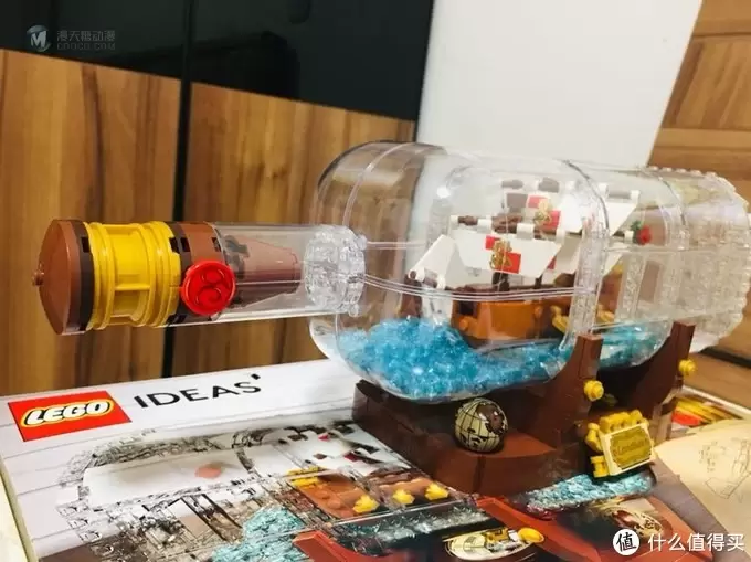 入手的第一套乐高ideas系列积木—LEGO 21313瓶中船开箱晒物 入手的第一套乐高ideas系列积木—LEGO 21313瓶中船开箱晒物