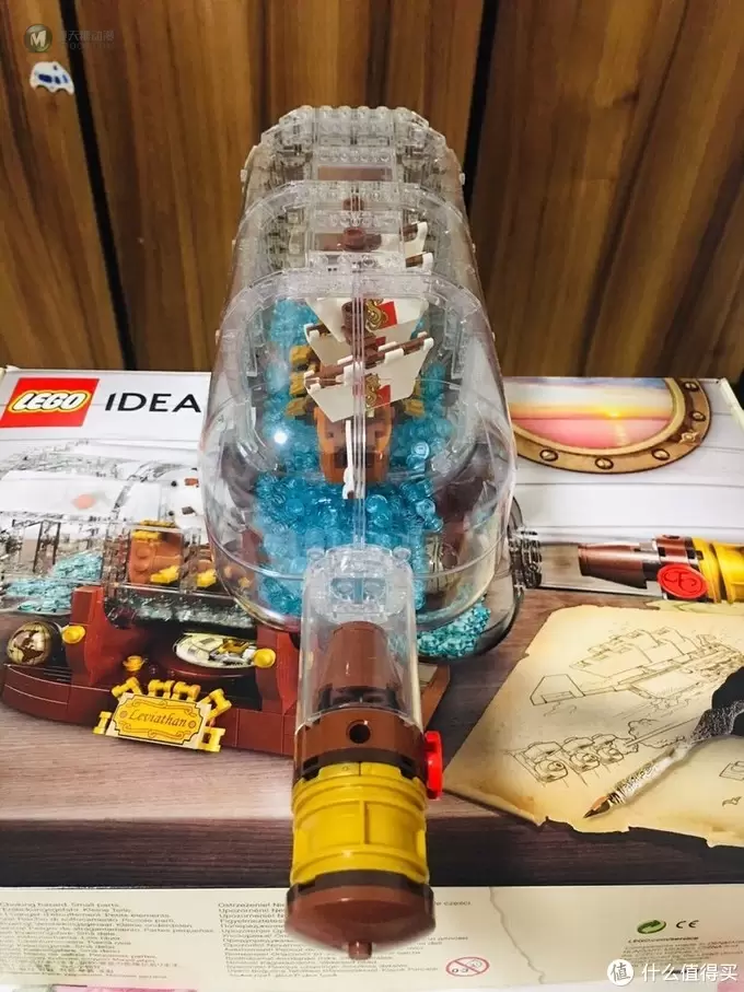 入手的第一套乐高ideas系列积木—LEGO 21313瓶中船开箱晒物 入手的第一套乐高ideas系列积木—LEGO 21313瓶中船开箱晒物