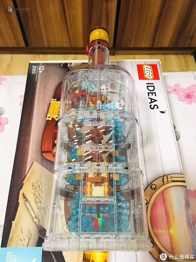 入手的第一套乐高ideas系列积木—LEGO 21313瓶中船开箱晒物 入手的第一套乐高ideas系列积木—LEGO 21313瓶中船开箱晒物