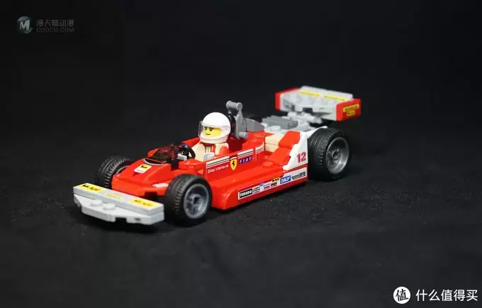 LEGO 乐高 拼拼乐 篇207:超级赛车 75889 之 法拉利 Ferrari 312 T4 LEGO 乐高 拼拼乐 篇207:超级赛车 75889 之 法拉利 Ferrari 312 T4