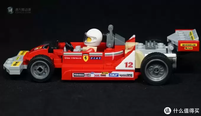 LEGO 乐高 拼拼乐 篇207:超级赛车 75889 之 法拉利 Ferrari 312 T4 LEGO 乐高 拼拼乐 篇207:超级赛车 75889 之 法拉利 Ferrari 312 T4