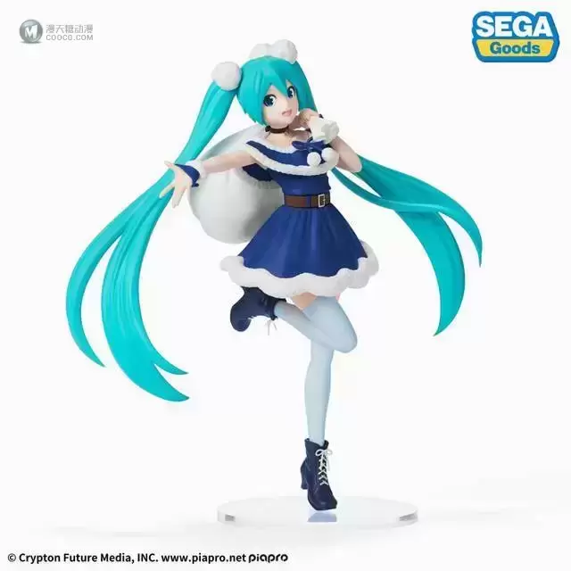 「初音未来」蓝色圣诞服装手办公开 「初音未来」蓝色圣诞服装手办公开