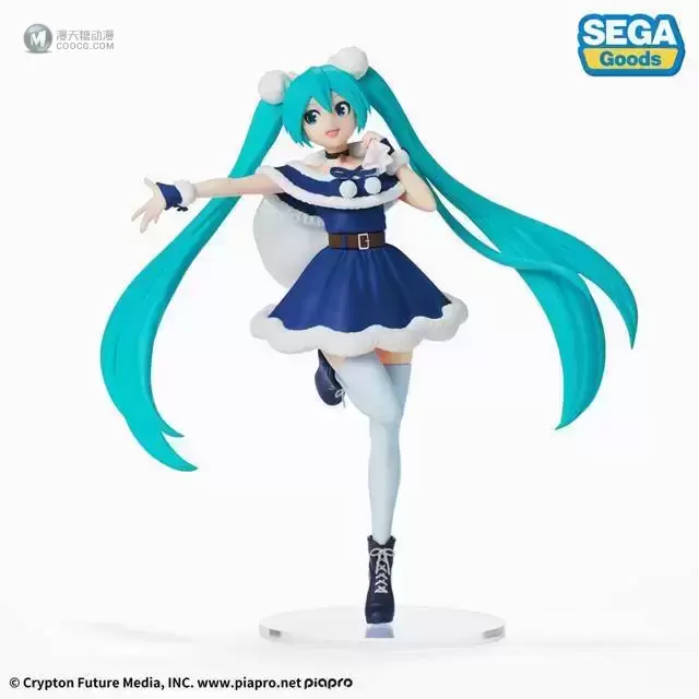 「初音未来」蓝色圣诞服装手办公开 「初音未来」蓝色圣诞服装手办公开