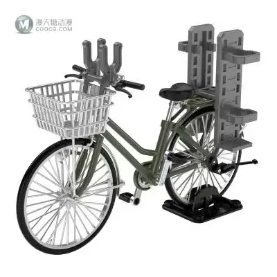 小军械库 LM007 通学自行车(指定防卫校用) 灰橄榄色 小军械库 LM007 通学自行车(指定防卫校用) 灰橄榄色