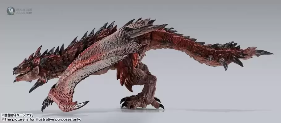 S.H.MonsterArts 怪物猎人 雄火龙 S.H.MonsterArts 怪物猎人 雄火龙