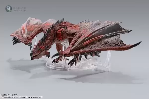 S.H.MonsterArts 怪物猎人 雄火龙 S.H.MonsterArts 怪物猎人 雄火龙