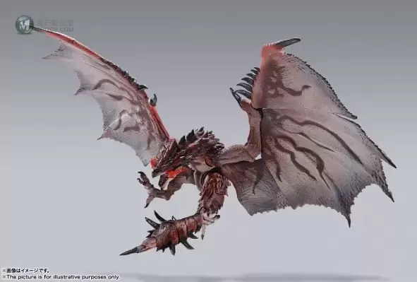 S.H.MonsterArts 怪物猎人 雄火龙 S.H.MonsterArts 怪物猎人 雄火龙