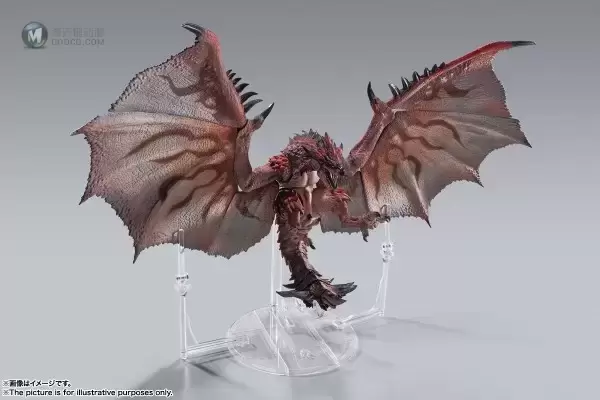 S.H.MonsterArts 怪物猎人 雄火龙 S.H.MonsterArts 怪物猎人 雄火龙