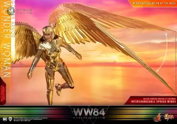 MMS578 神奇女侠2 神奇女侠 黄金装甲版 (豪华版) MMS578 神奇女侠2 神奇女侠 黄金装甲版 (豪华版)