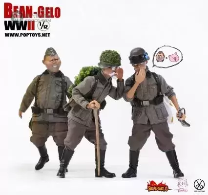 BGS001 大头兵系列 丛林里的相遇 瘦子弗兰茨 BGS001 大头兵系列 丛林里的相遇 瘦子弗兰茨
