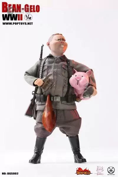 BGS002 大头兵系列 丛林里的相遇 胖子乔治 BGS002 大头兵系列 丛林里的相遇 胖子乔治