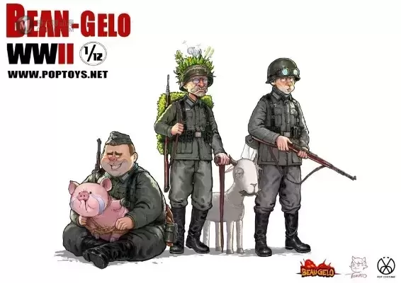BGS002 大头兵系列 丛林里的相遇 胖子乔治 BGS002 大头兵系列 丛林里的相遇 胖子乔治