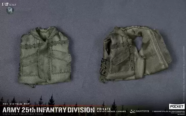 PES011 1/12 口袋精英系列 美国陆军25步兵师 新兵 M79 榴弹手 PES011 1/12 口袋精英系列 美国陆军25步兵师 新兵 M79 榴弹手