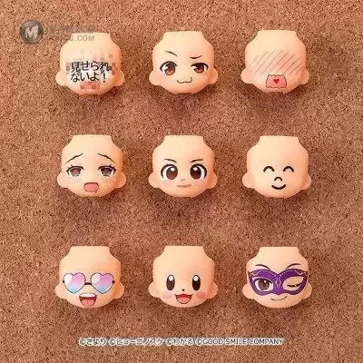 黏土人More 黏土人替换用脸部表情 04 黏土人More 黏土人替换用脸部表情 04