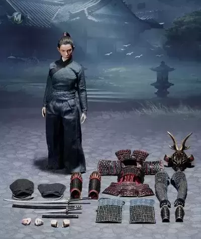 W002 女将系列 第二弹 蝴蝶盔女武士 A款黑甲普通版 W002 女将系列 第二弹 蝴蝶盔女武士 A款黑甲普通版