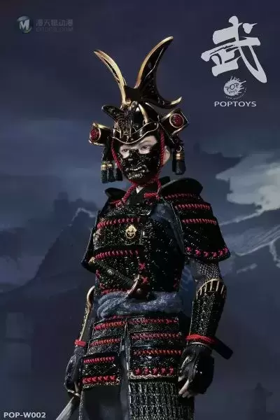 W002 女将系列 第二弹 蝴蝶盔女武士 A款黑甲普通版 W002 女将系列 第二弹 蝴蝶盔女武士 A款黑甲普通版