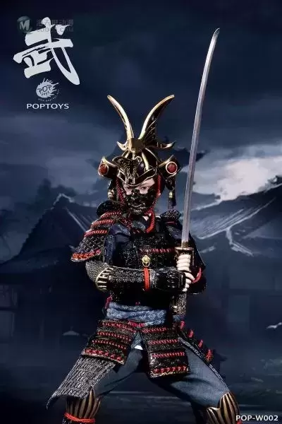W002 女将系列 第二弹 蝴蝶盔女武士 A款黑甲普通版 W002 女将系列 第二弹 蝴蝶盔女武士 A款黑甲普通版
