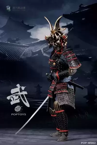 W002 女将系列 第二弹 蝴蝶盔女武士 A款黑甲普通版 W002 女将系列 第二弹 蝴蝶盔女武士 A款黑甲普通版