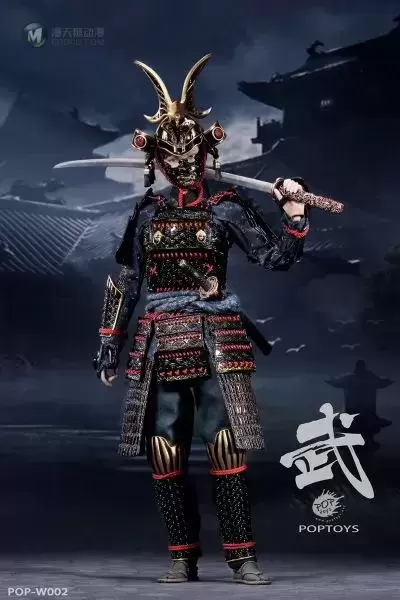 W002 女将系列 第二弹 蝴蝶盔女武士 A款黑甲普通版 W002 女将系列 第二弹 蝴蝶盔女武士 A款黑甲普通版