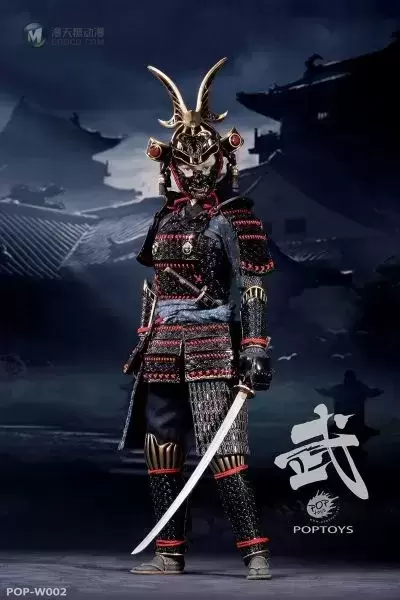 W002 女将系列 第二弹 蝴蝶盔女武士 A款黑甲普通版 W002 女将系列 第二弹 蝴蝶盔女武士 A款黑甲普通版