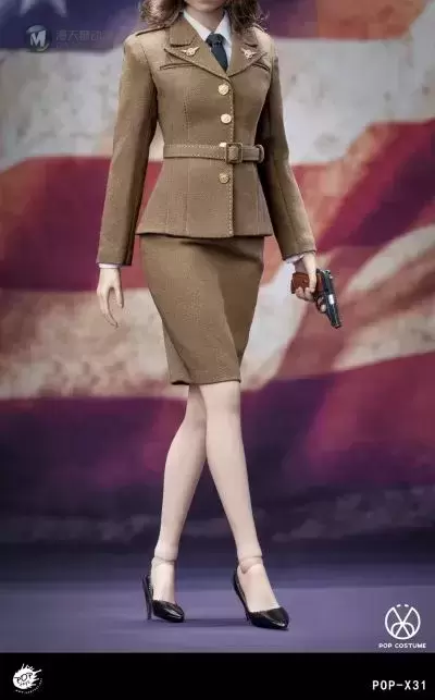 X31 - 二战美军女特工 制服套装 X31 - 二战美军女特工 制服套装