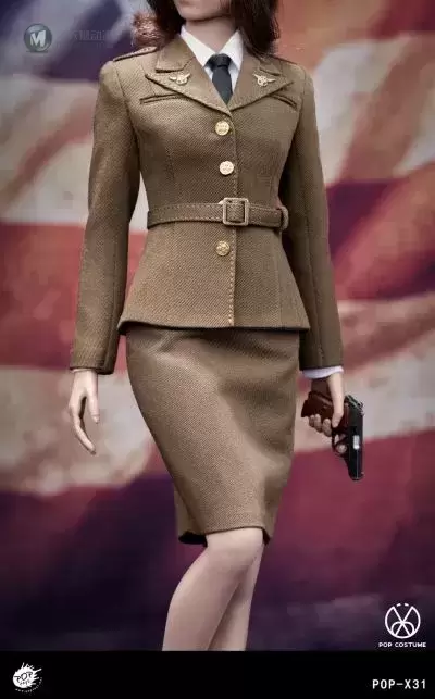 X31 - 二战美军女特工 制服套装 X31 - 二战美军女特工 制服套装