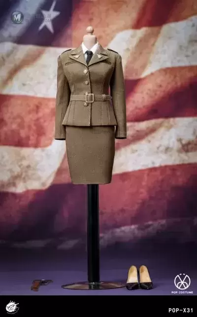 X31 - 二战美军女特工 制服套装 X31 - 二战美军女特工 制服套装