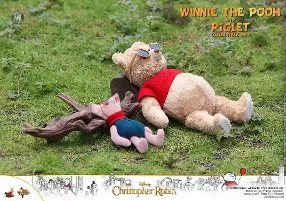 电影杰作 克里斯托夫罗宾 小熊维尼&小猪 套装 电影杰作 克里斯托夫罗宾 小熊维尼&小猪 套装