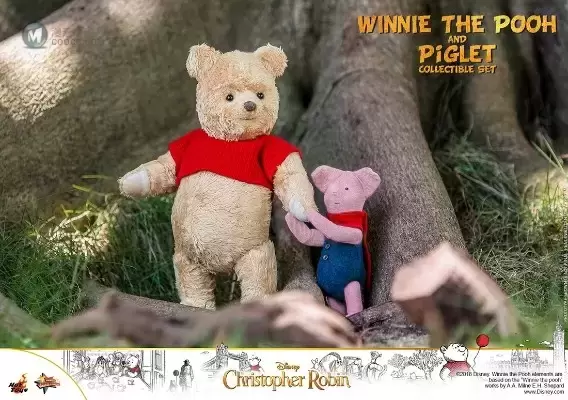 电影杰作 克里斯托夫罗宾 小熊维尼&小猪 套装 电影杰作 克里斯托夫罗宾 小熊维尼&小猪 套装