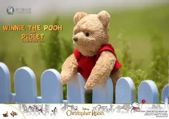 电影杰作 克里斯托夫罗宾 小熊维尼&小猪 套装 电影杰作 克里斯托夫罗宾 小熊维尼&小猪 套装