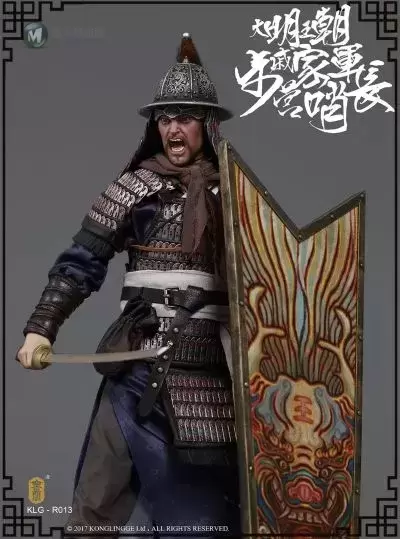 KLG-R013 1/6 明朝系列 戚家军 步营哨长 KLG-R013 1/6 明朝系列 戚家军 步营哨长