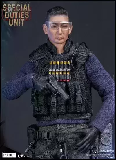DAMTOYS PES008 1/12口袋精英系列:香港飞虎队SDU - 特别任务连 (阿森) DAMTOYS PES008 1/12口袋精英系列:香港飞虎队SDU - 特别任务连 (阿森)