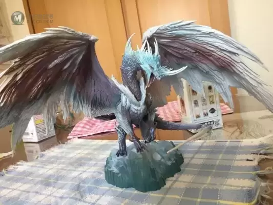 一番赏 怪物猎人:世界 冰原 冰咒龙 Monster Trophy 一番赏 怪物猎人:世界 冰原 冰咒龙 Monster Trophy