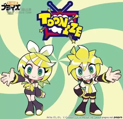 TOONIZE VOCALOID 镜音铃 基础配色 TOONIZE VOCALOID 镜音铃 基础配色