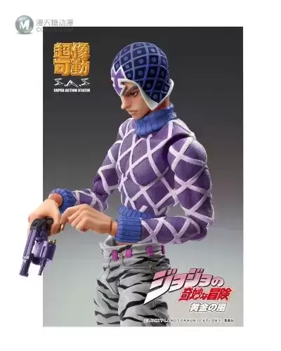 超像可动 JOJO的奇妙冒险 黄金之风 葛德・米斯达 & 性感手枪 超像可动 JOJO的奇妙冒险 黄金之风 葛德・米斯达 & 性感手枪