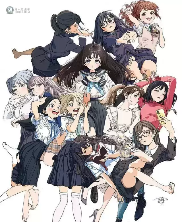 漫画「明日酱的水手服」作者博初画集背面封面插图公开 漫画「明日酱的水手服」作者博初画集背面封面插图公开