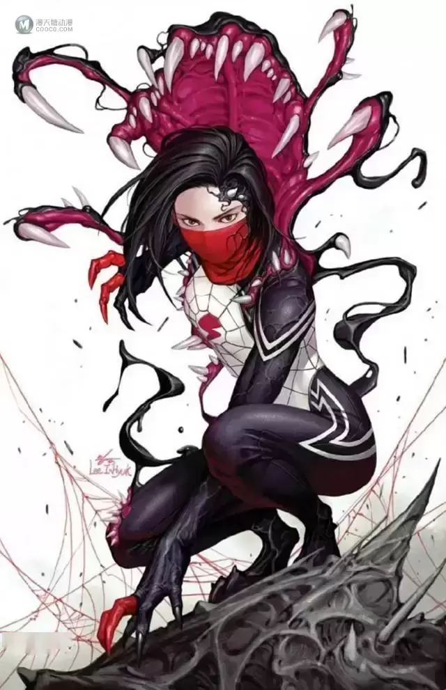 韩国漫画家绘制「蛛丝」本卷第2期变体封面公开 韩国漫画家绘制「蛛丝」本卷第2期变体封面公开
