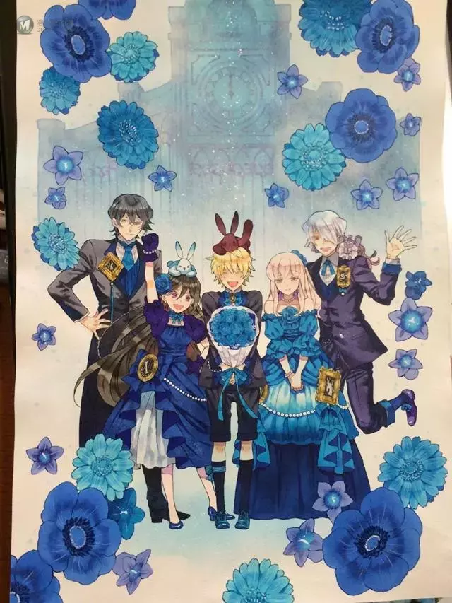 望月淳分享「潘多拉之心」插画原稿 望月淳分享「潘多拉之心」插画原稿