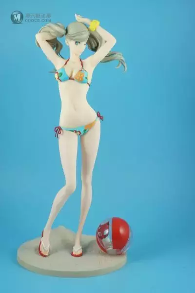 女神异闻录5: 动画 高卷杏 泳装 女神异闻录5: 动画 高卷杏 泳装