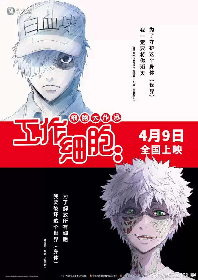 「工作细胞：细胞大作战」全新海报公开
